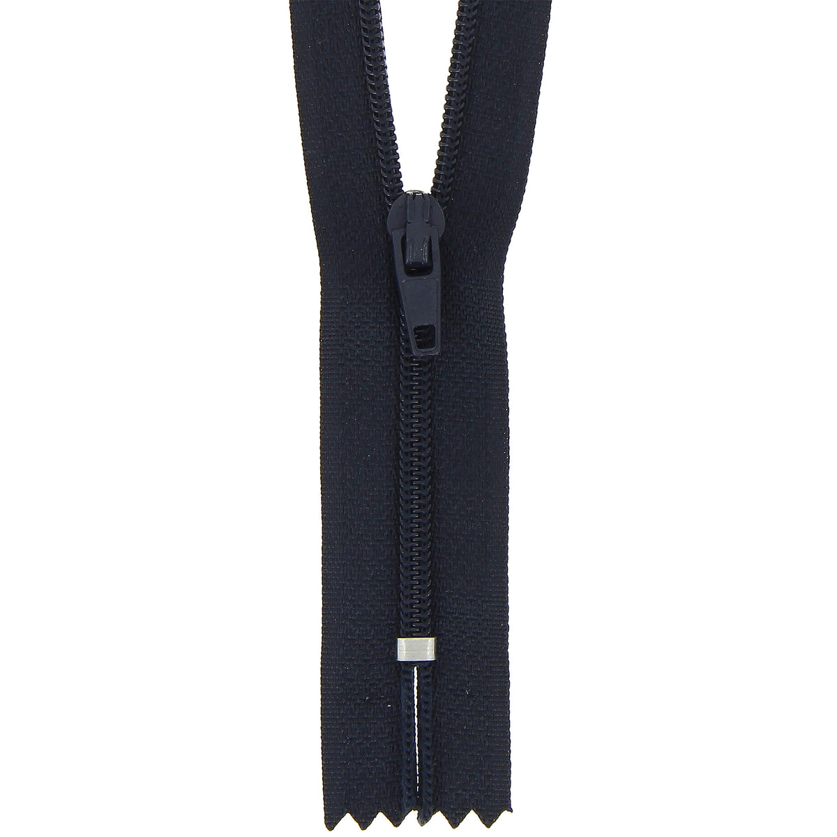Dark Navy Milward 20cm nylon dress and skirt zip with label