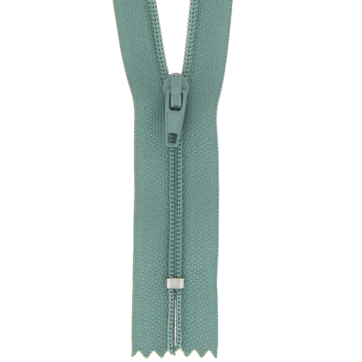 Laurel Green Milward 20cm nylon dress and skirt zip with label