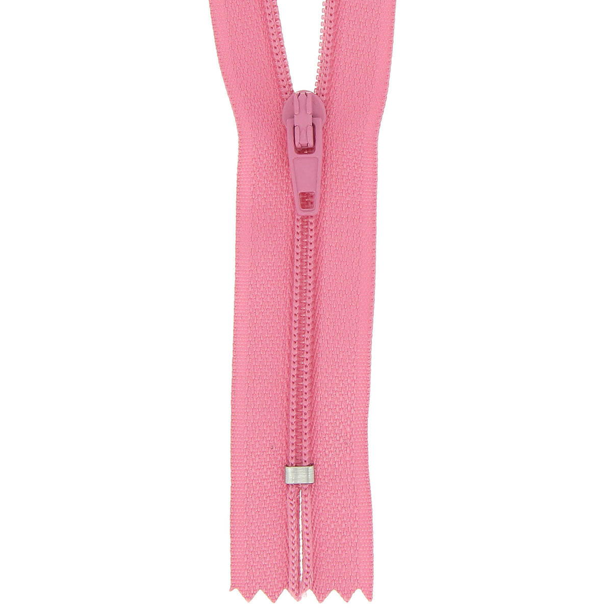 Milward 30cm coral pink nylon dress and skirt zip