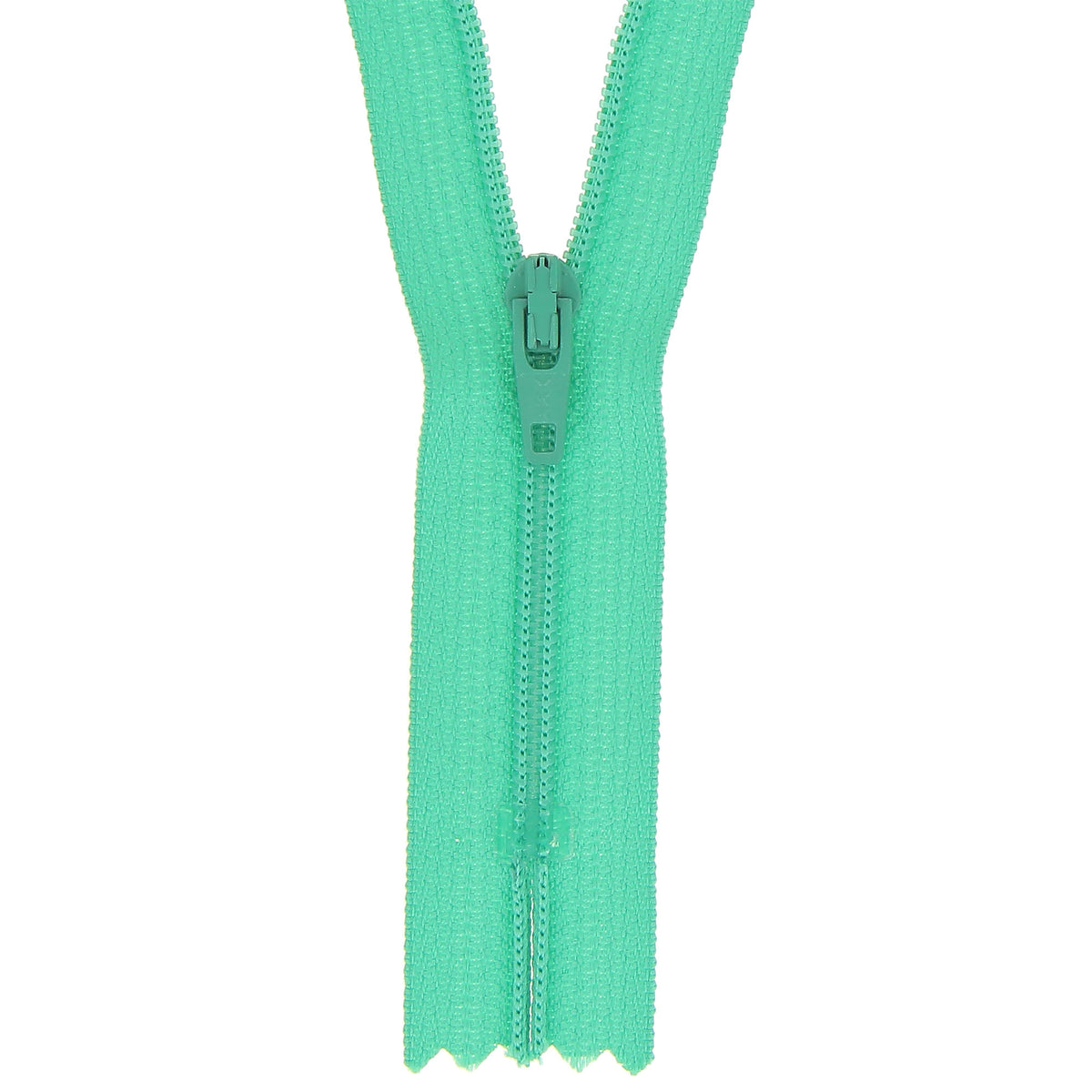 Milward 30cm bright green nylon dress and skirt zip
