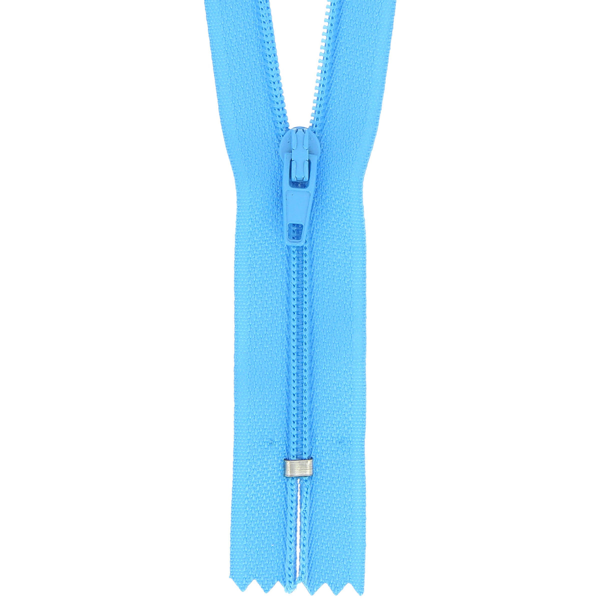 Milward 30cm dusky blue nylon dress and skirt zip
