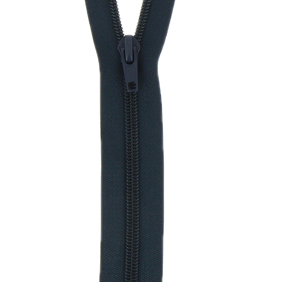 Milward anthracite open-end nylon zip, 45cm