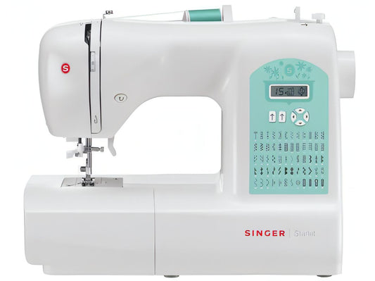 Singer Starlet 6660 - 60 stitch patterns - Heavy Duty Sewing from Silk to Leather - Ex Display - B grade may show signs of use or cosmetic marks