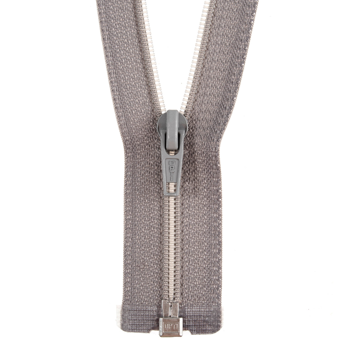 Opti Open End Polyester Zip 25cm - 6mm Chain - 9389.0025