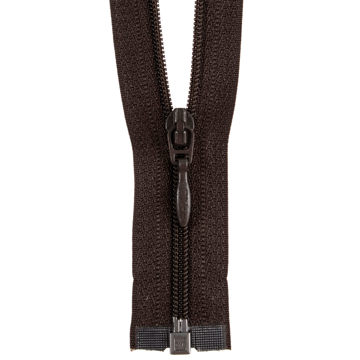 Opti Open End Polyester Zip 35cm - 4mm Chain - 8975.0035
