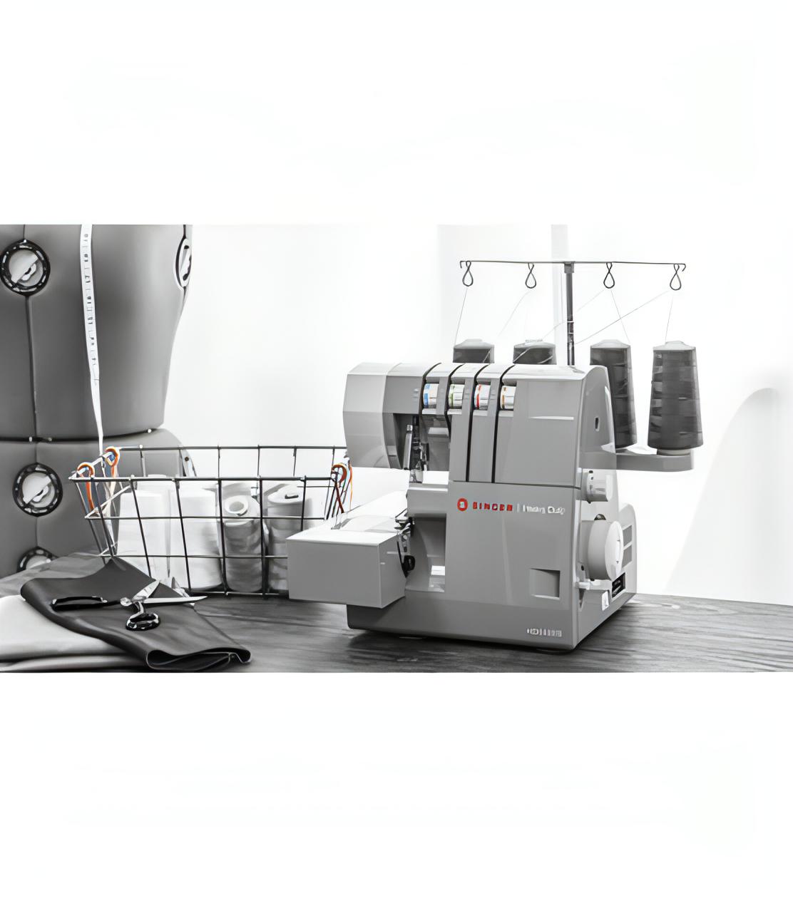 Singer HD0405S Heavy Duty Overlocker Deluxe Edition Foot Set with Elastic Foot and Piping foot and Gathering Foot worth over £100 - FREE Upgrade to new Heavy Duty Elite Edition Latest 2025 model