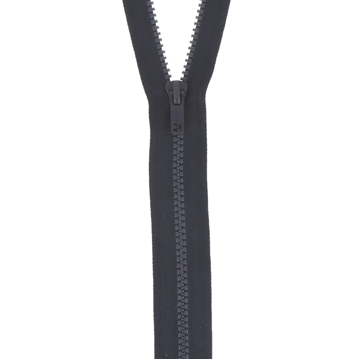 Dark Navy Milward chunky open-end zip, 55cm