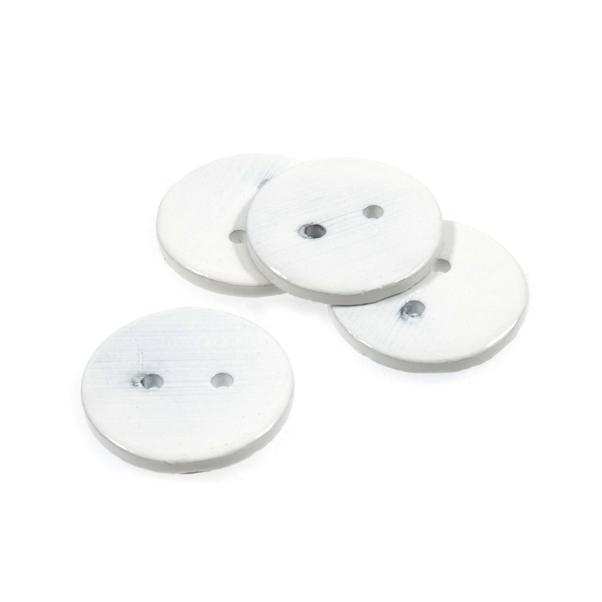 Pack of white Milward curtain penny weights