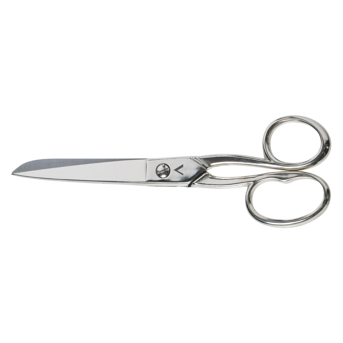 Milward all-steel dressmaking shears with silver finish