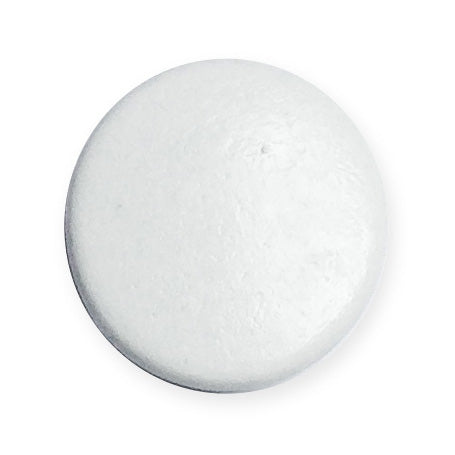 Pack of white 10.5mm solid top snap fasteners with fitting tool