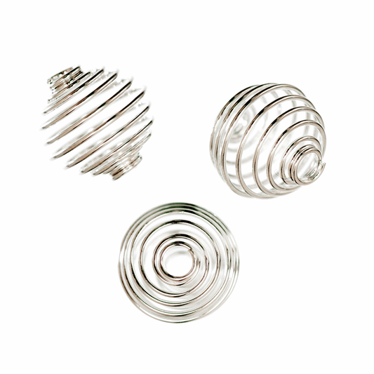 Trimits Silver Wire Beading Cage (Pack of 3)