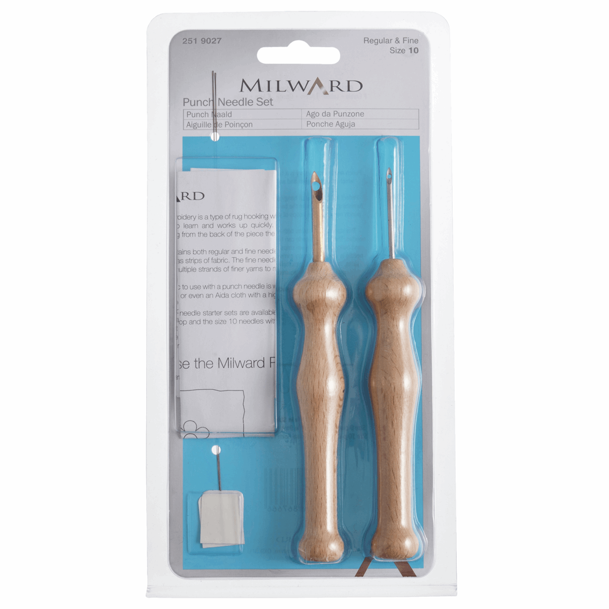 Punch Needle Set - Regular & Fine Size 10