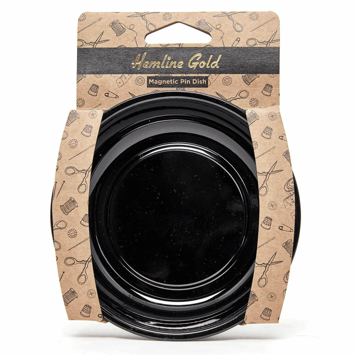 Magnetic Pin Dish - 10cm *Hemline Gold Edition*