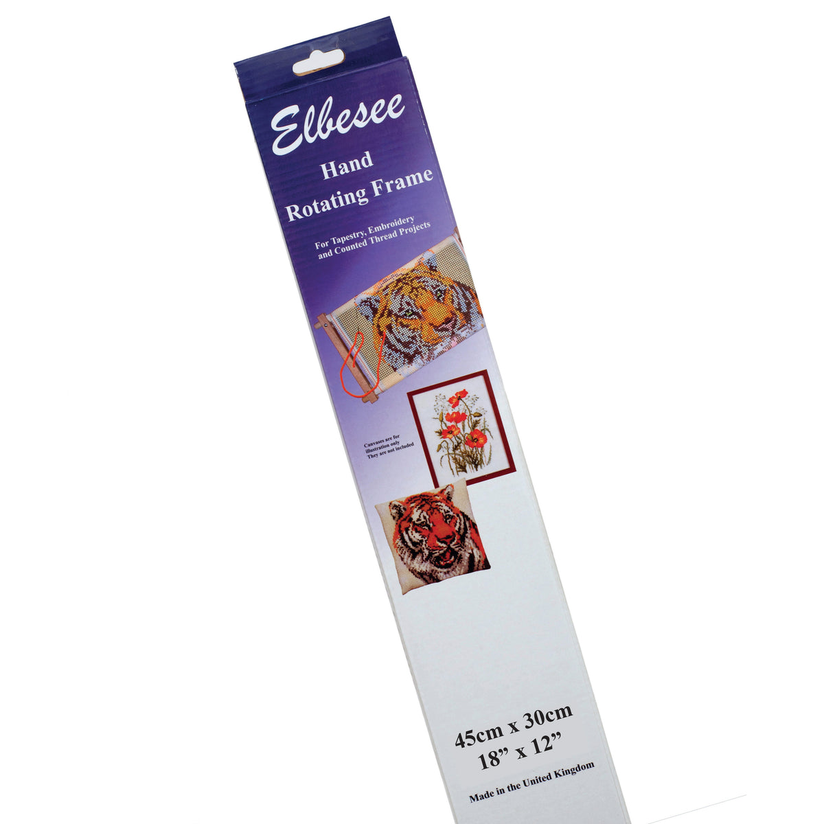 Elbesee wooden rotating tapestry frame