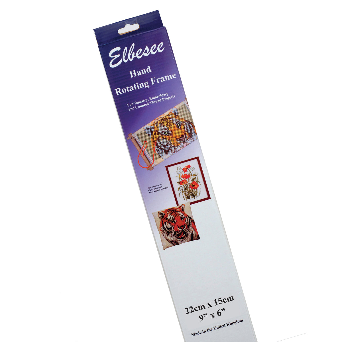 Elbesee wooden rotating tapestry frame