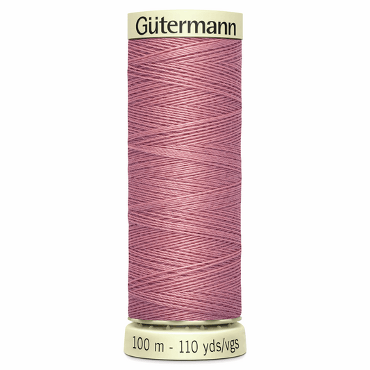 Gutermann Sew-All Thread 100m - Vintage Pink (#473)