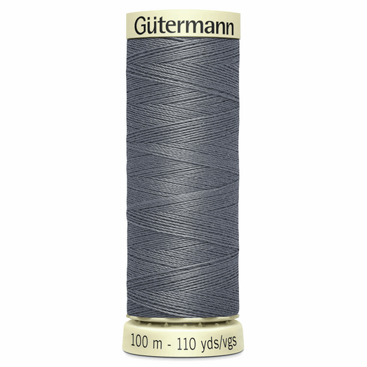 Gutermann Sew-All Thread 100m - Pewter (#497)
