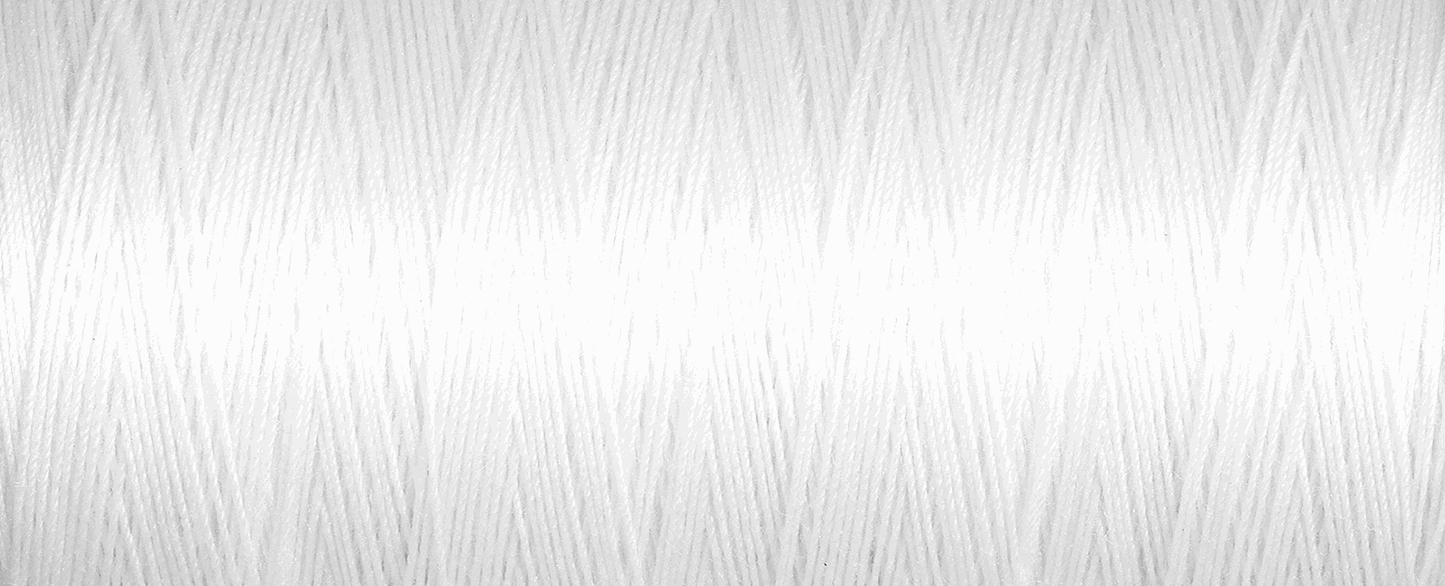 Gutermann Natural Cotton Thread 250m - White (#5709)