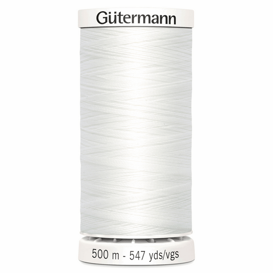 Gutermann Sew-All Thread 500m - White (#800)