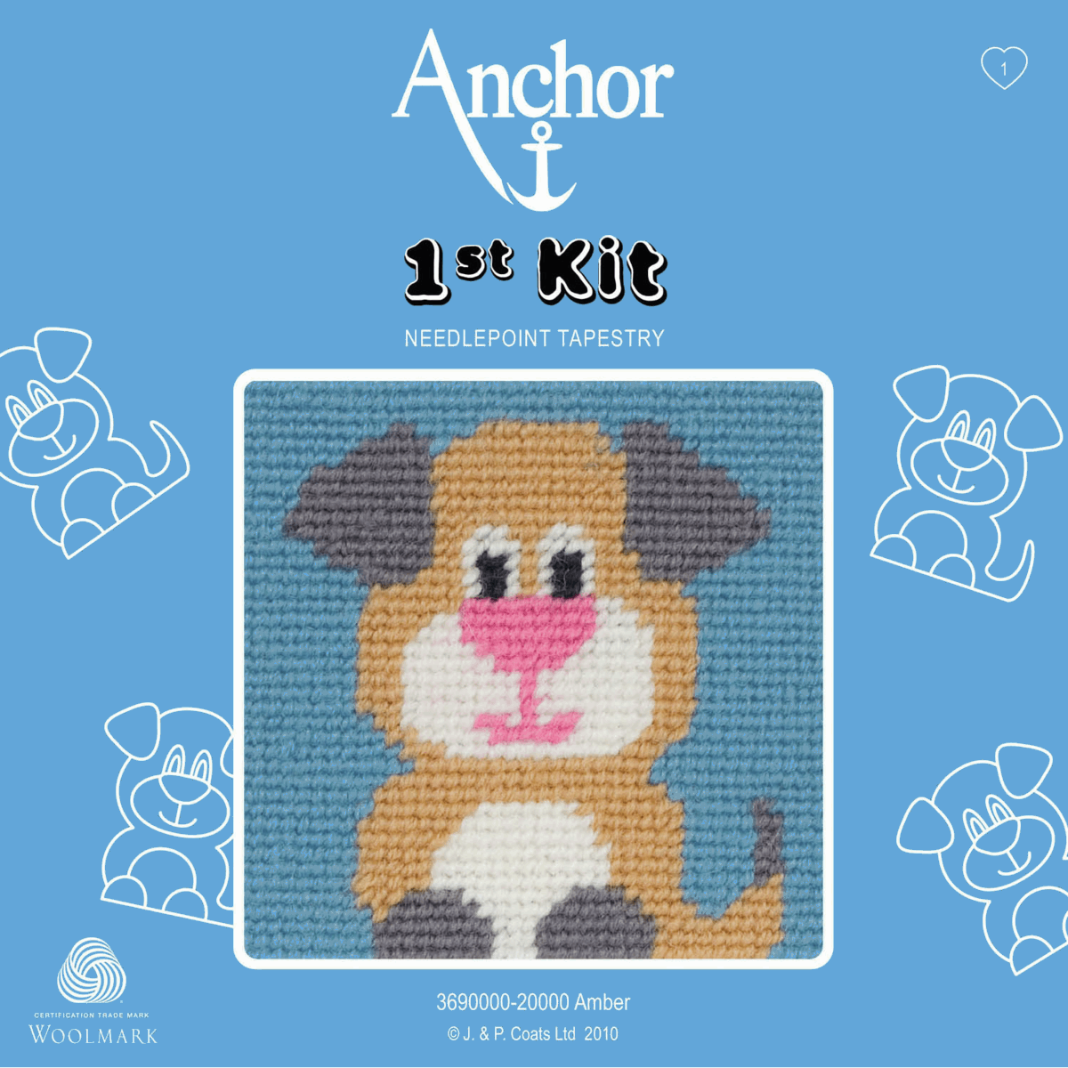 Anchor My 1st Tapestry Kit - Amber