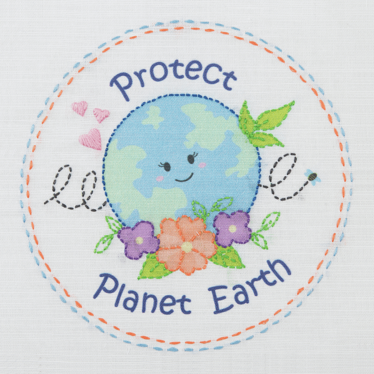Anchor My 1st Embroidery Kit - Love Earth