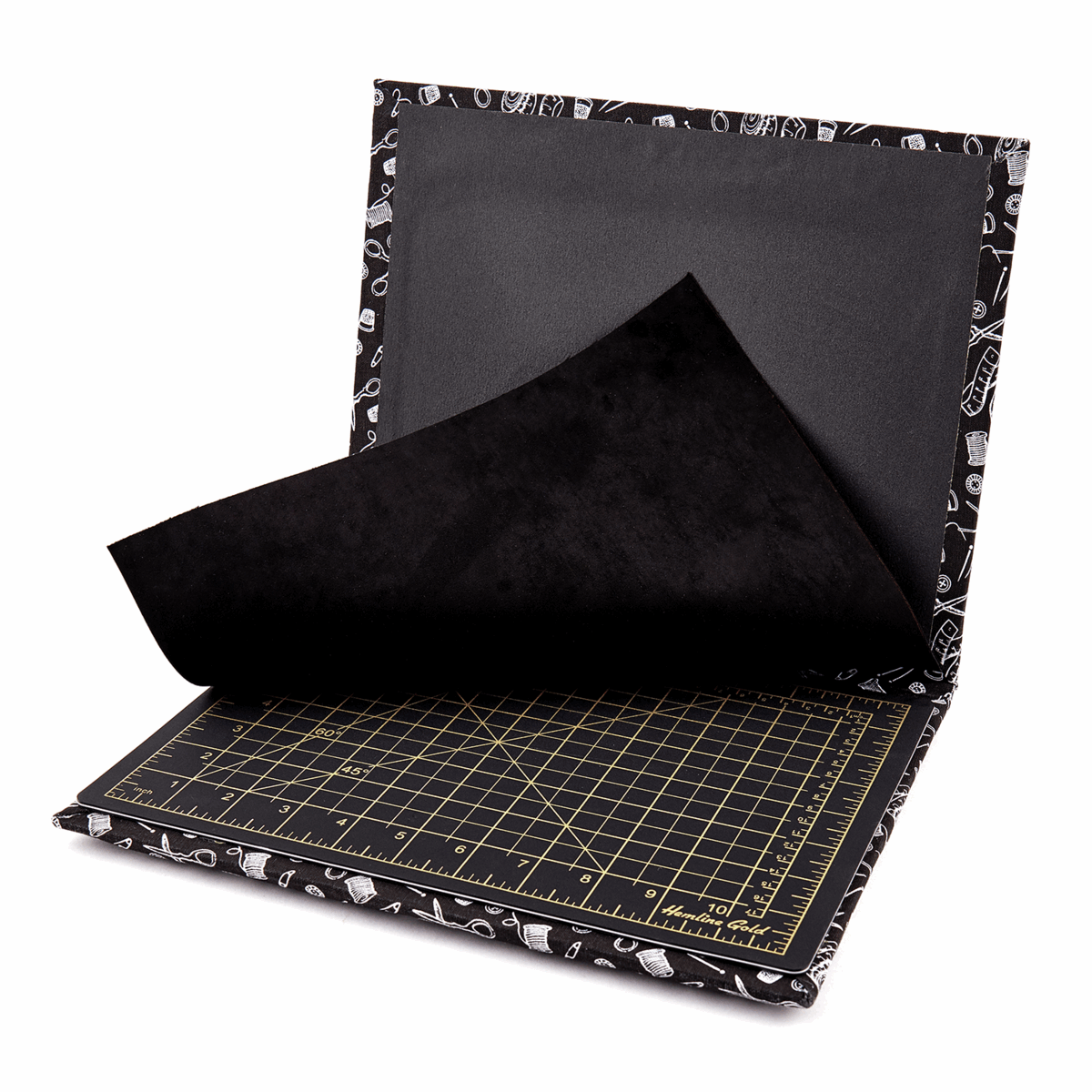 Premium Quilters 4 in 1 Multi-Mat - Gold Notions 30 x 24cm *Hemline Gold Edition*