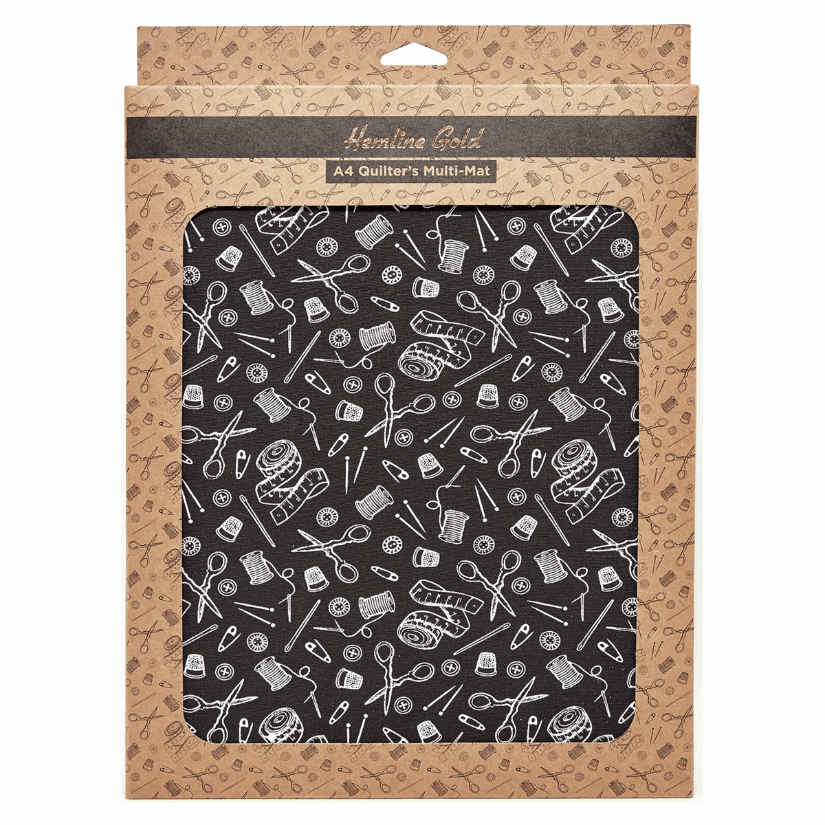 Premium Quilters 4 in 1 Multi-Mat - Gold Notions 30 x 24cm *Hemline Gold Edition*