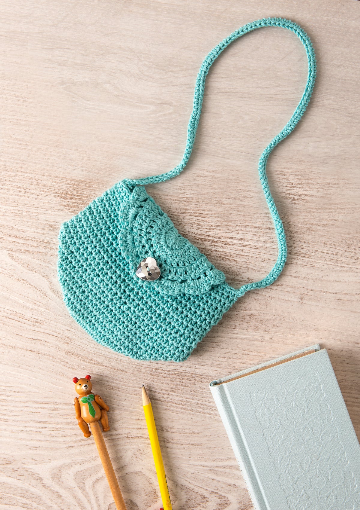 Ball of Anchor Baby Pure Cotton yarn in Aqua