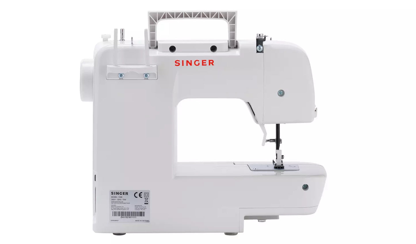 Singer Start 1306 Sewing Machine - Compact and portable but a good quality machine that will cope with all regular household sewing and a great machine to learn on - New 2025 model