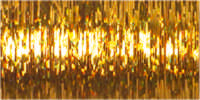 Spool of Gutermann Holoshimmer metallic thread in red gold