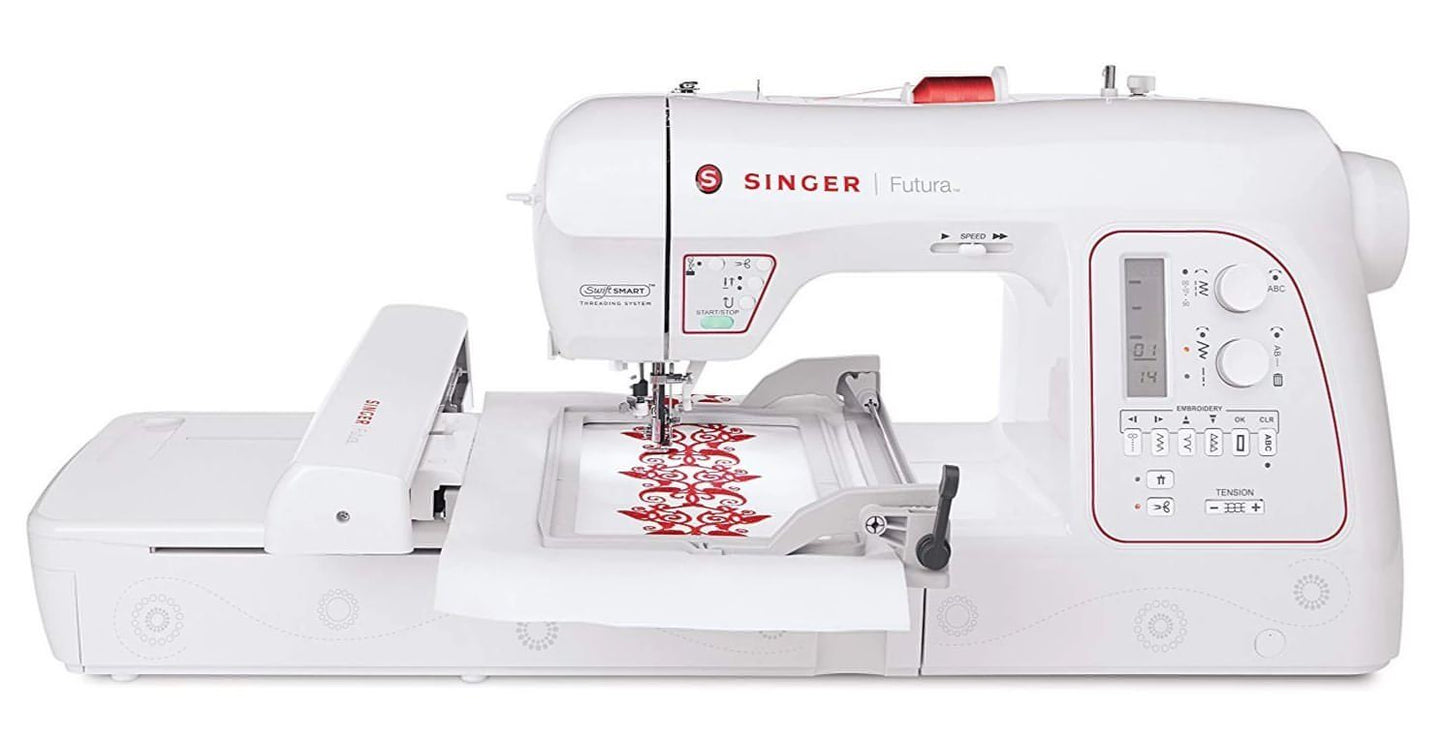 Singer Futura XL580 - Sewing & Embroidery Machine with Free Software worth over £500 - Ex Display
