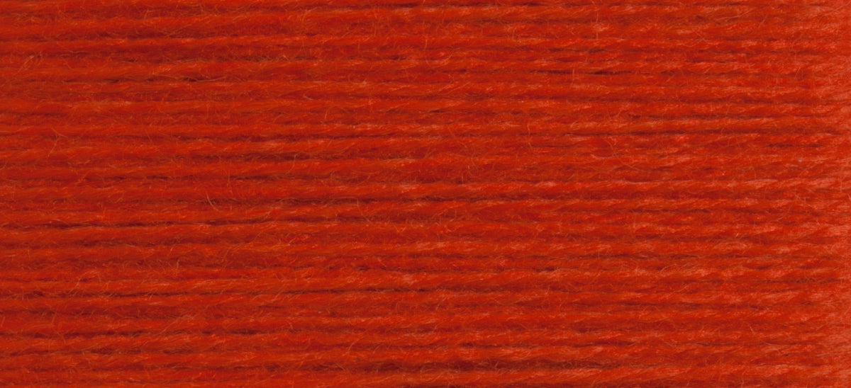 Card of Scanfil mending wool in flame