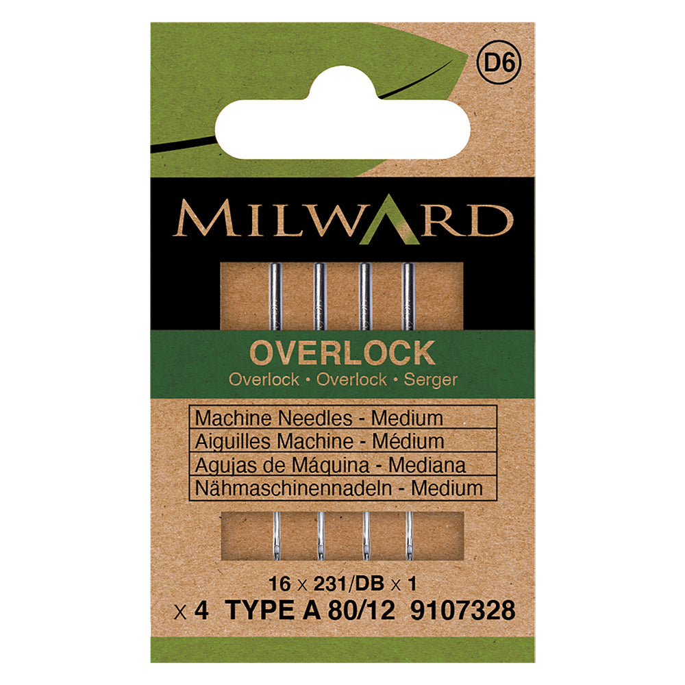 Pack of Milward Type A overlocker needles