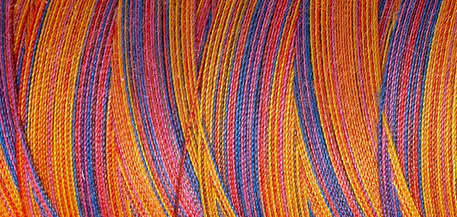 Madeira Aerolock No.125 Variegated Overlock Thread 1200m - Shade 9609