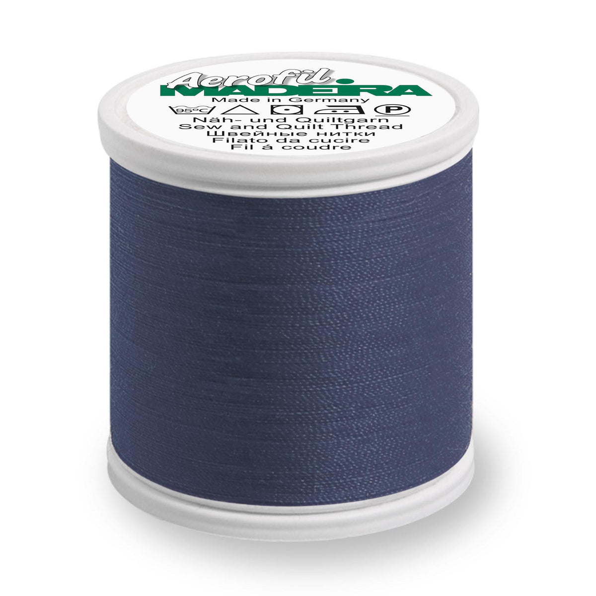 Madeira Aerofil No.120 400m spool of thread in Grey