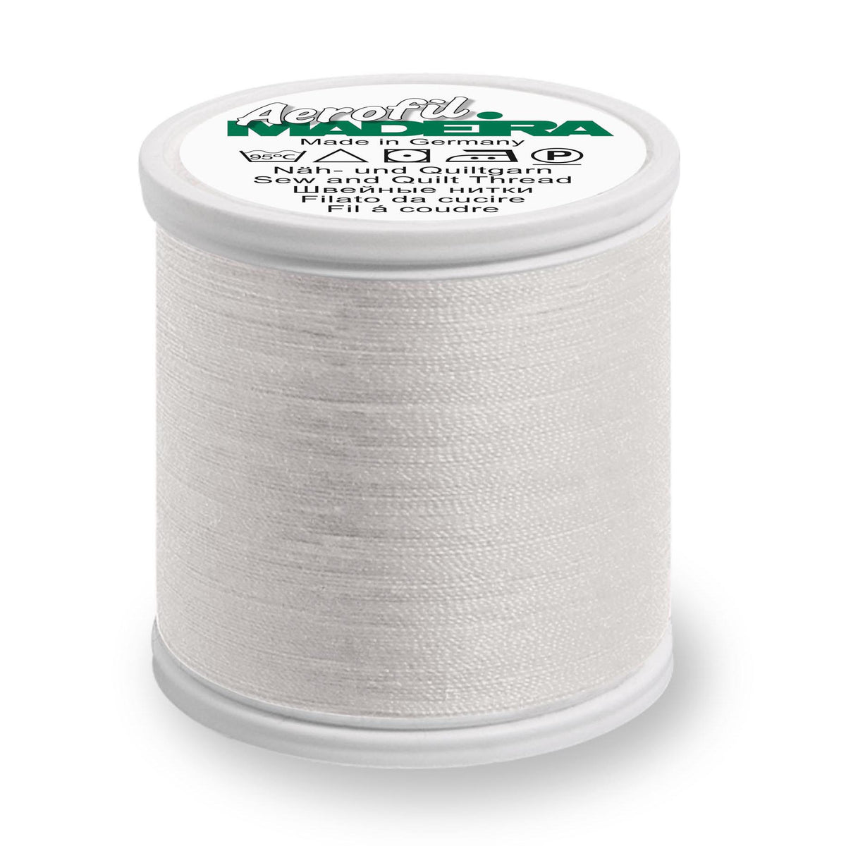 Madeira Aerofil No.120 400m spool of thread in Dove Grey