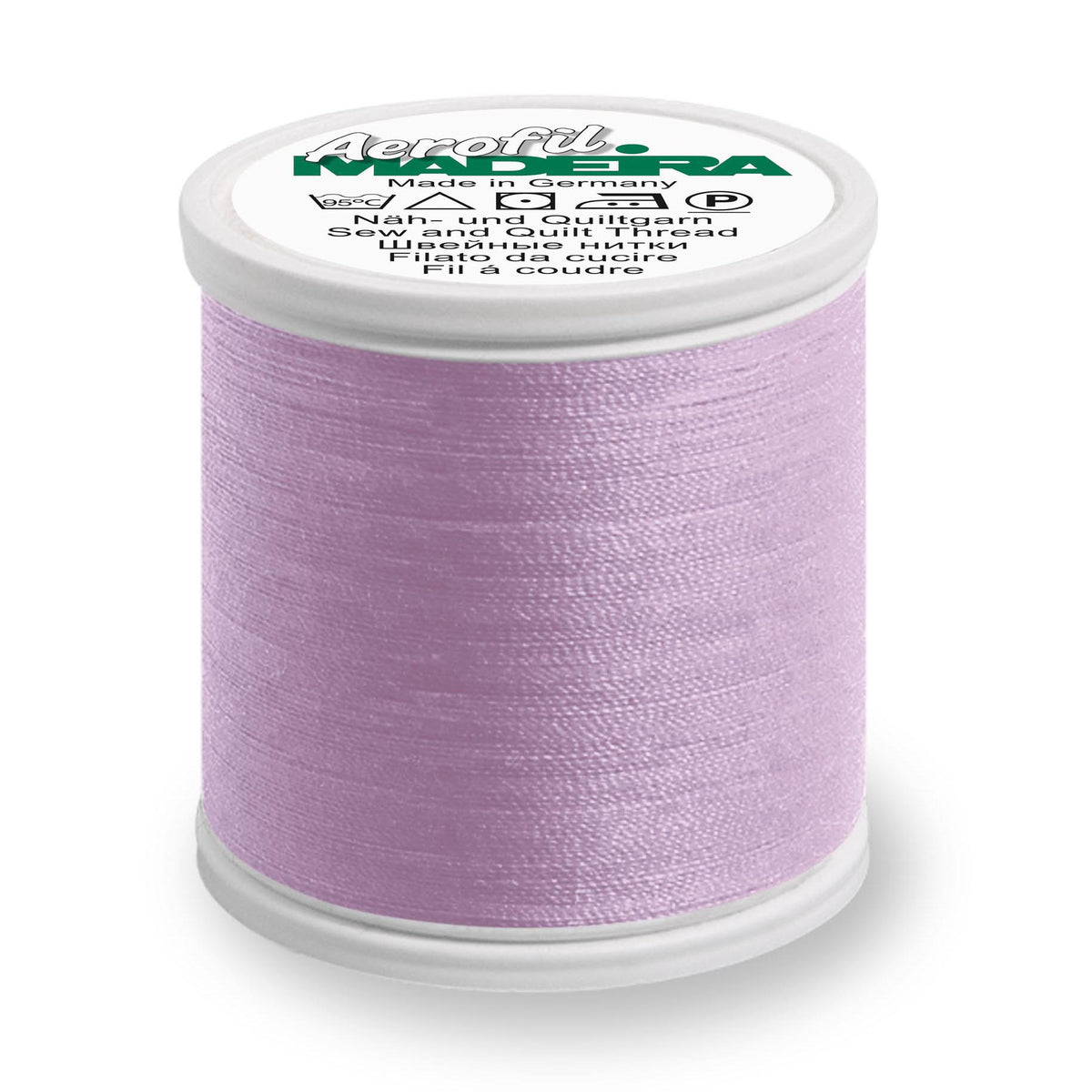 Spool of Madeira Aerofil sewing thread in Tulip
