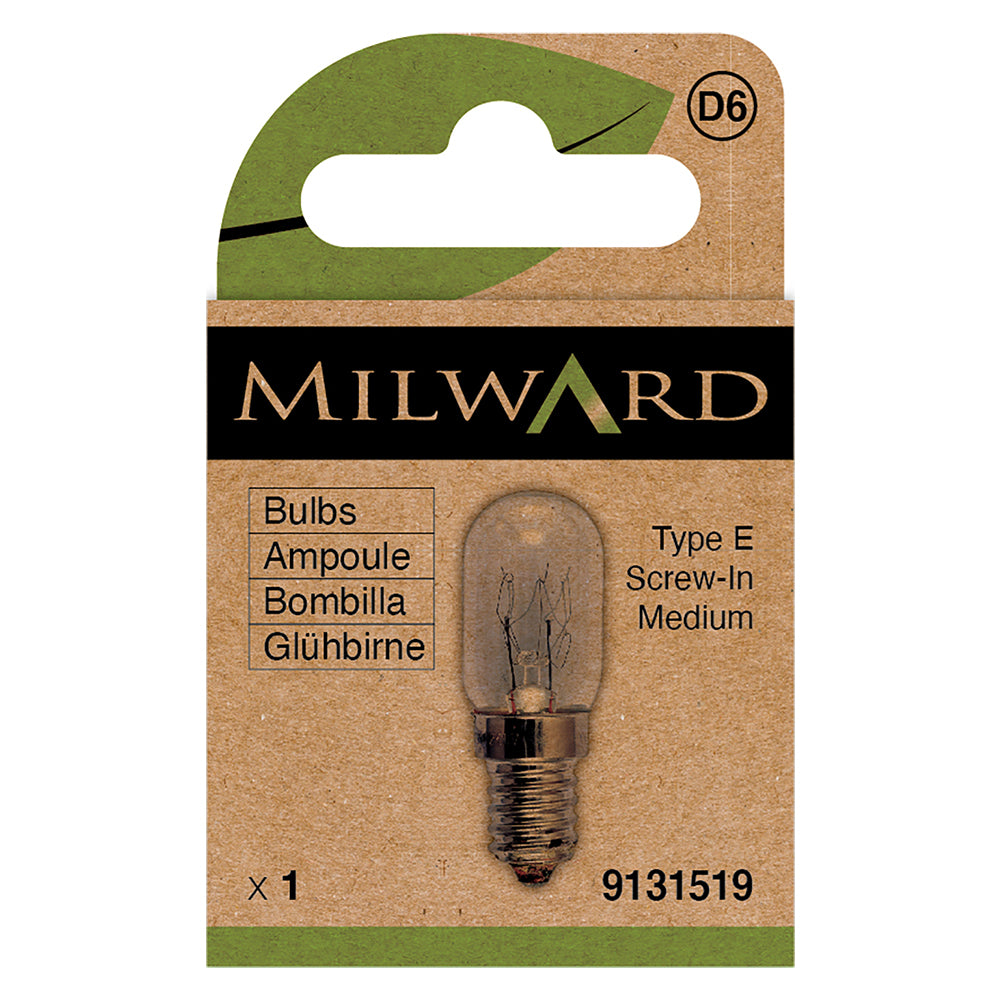 Milward medium screw-in sewing machine bulb