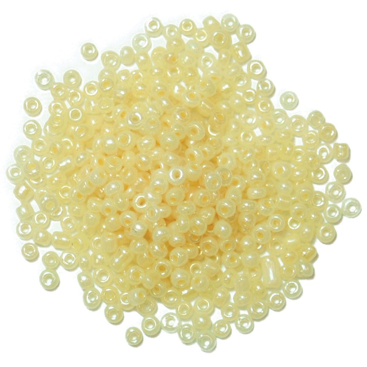 Pack of lemon seed beads