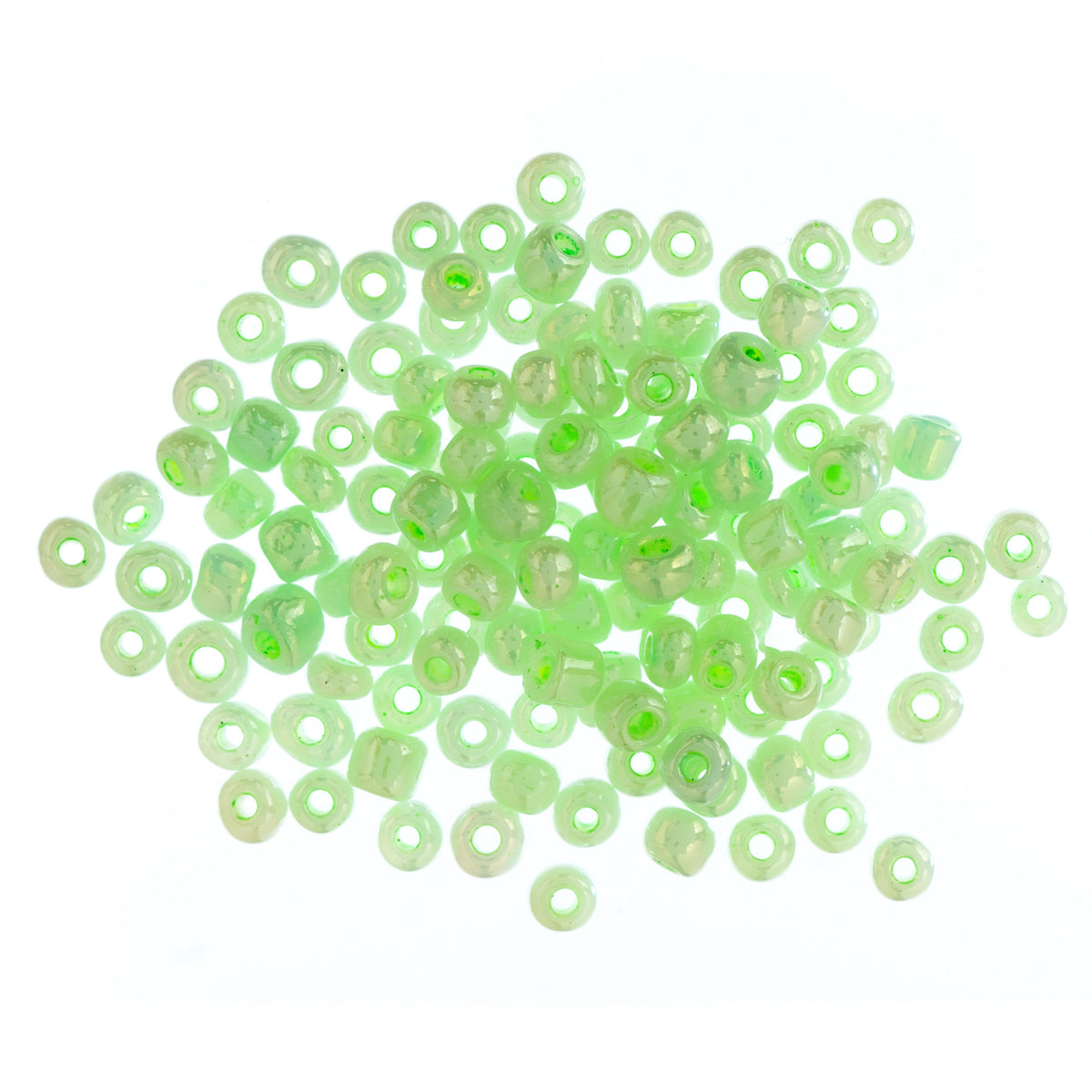 Pack of mint E beads