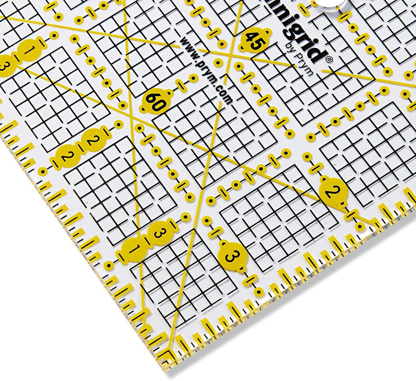 Prym Omnigrid Universal Ruler - 4 x 4 inch