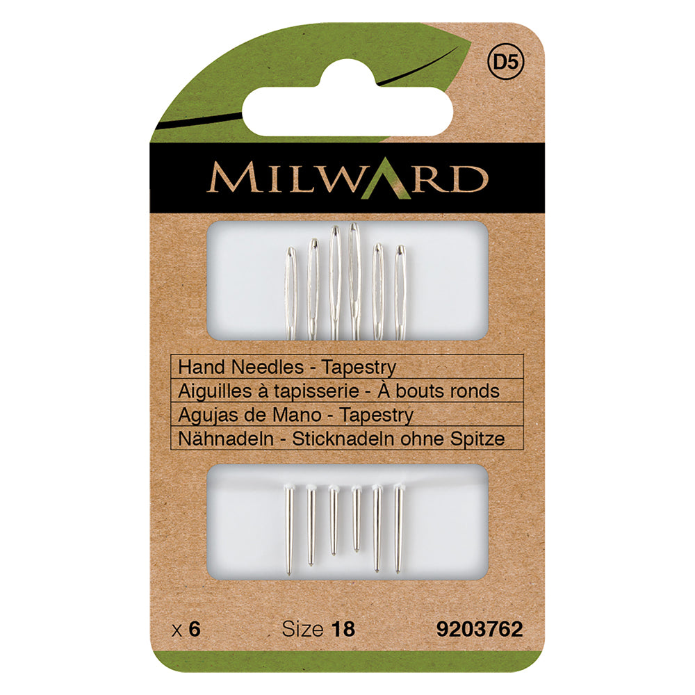 Milward size 18 tapestry needles