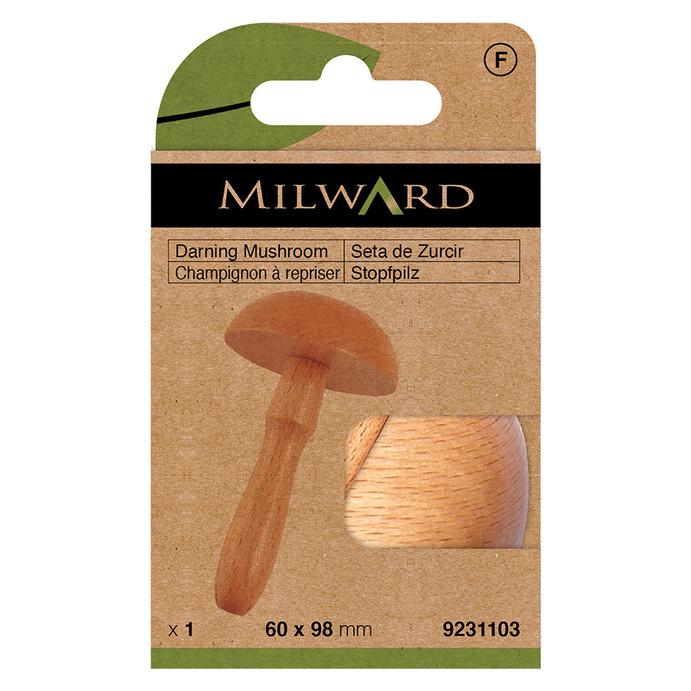Milward Green wooden mushroom darner