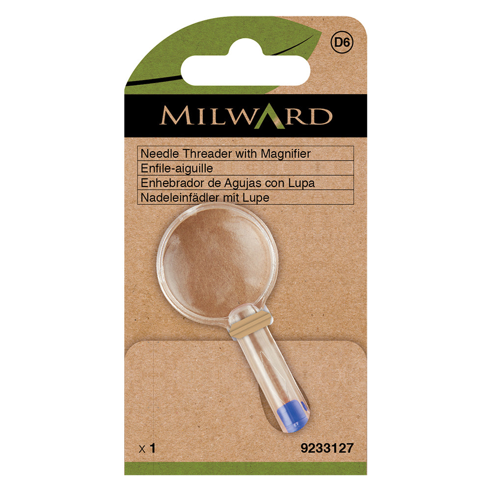 Milward Green needle threader with magnifier