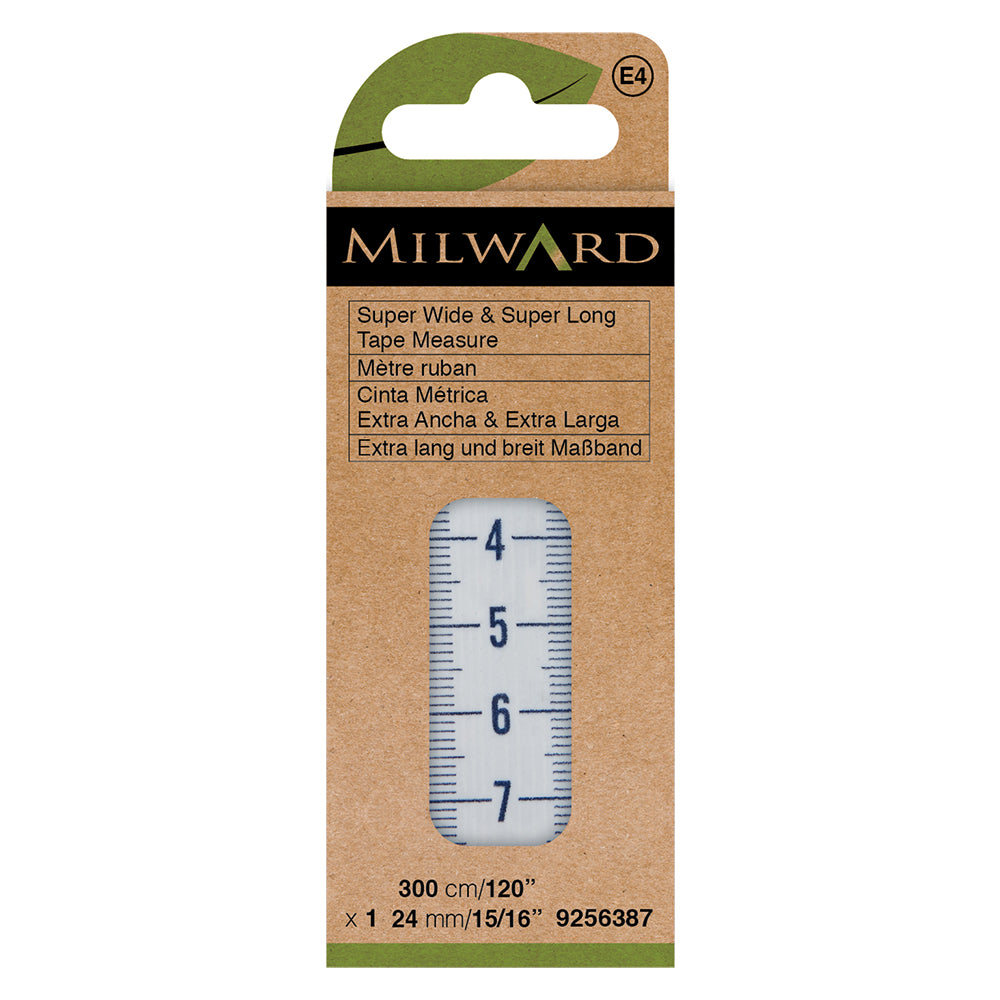 Milward extra wide 300cm tape measure