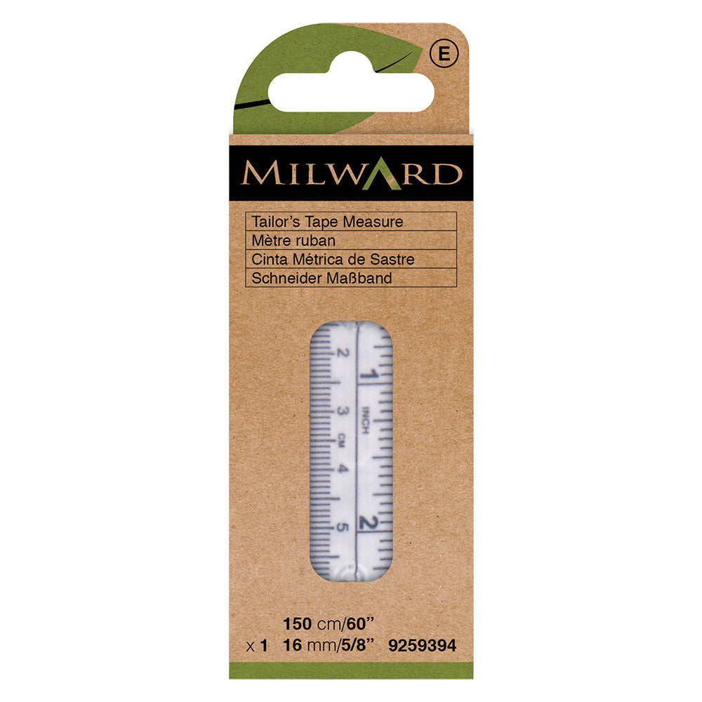 Milward tailors tape measure with plastic end