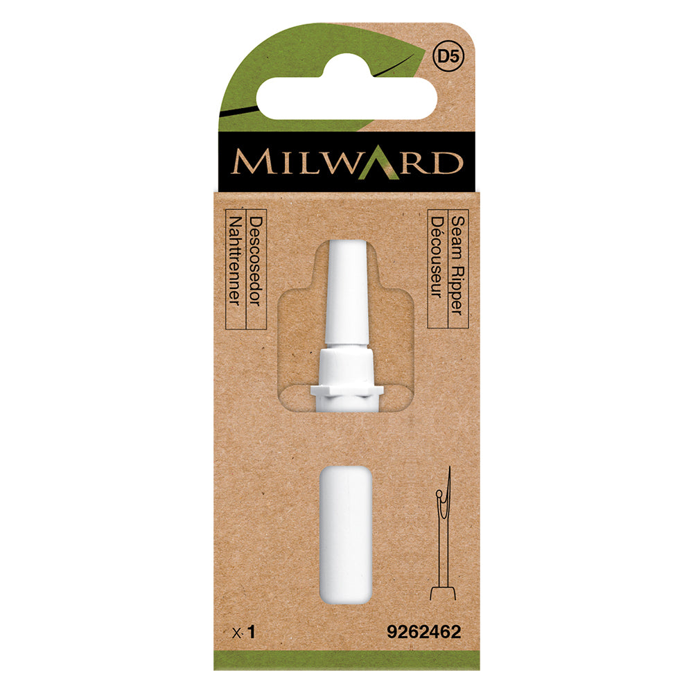 Milward small seam ripper with clear lid