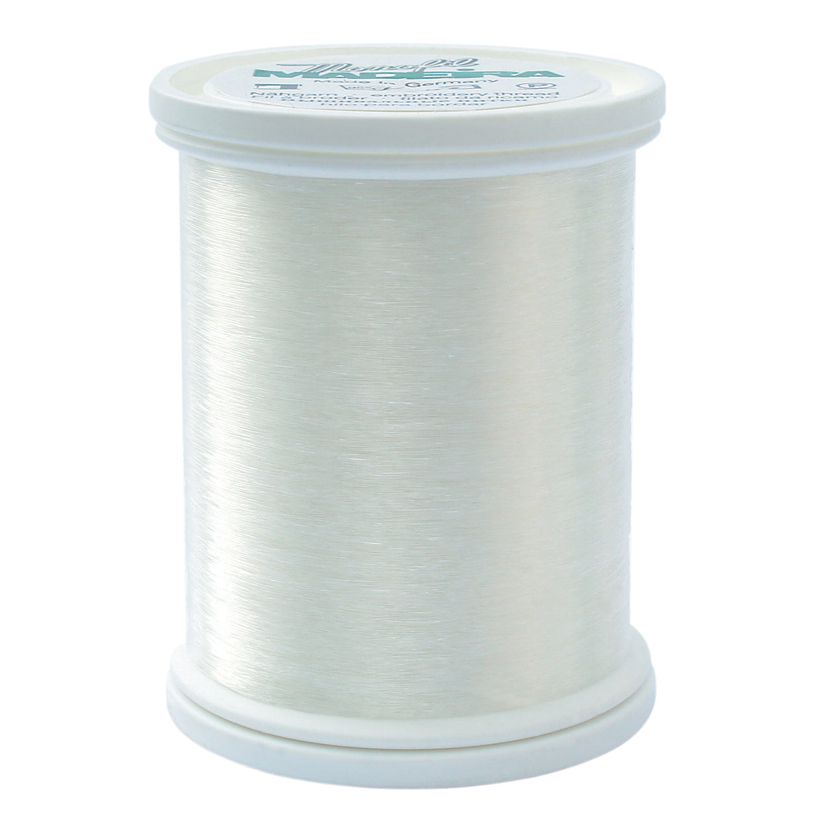 Spool of Madeira Monofil clear transparent thread