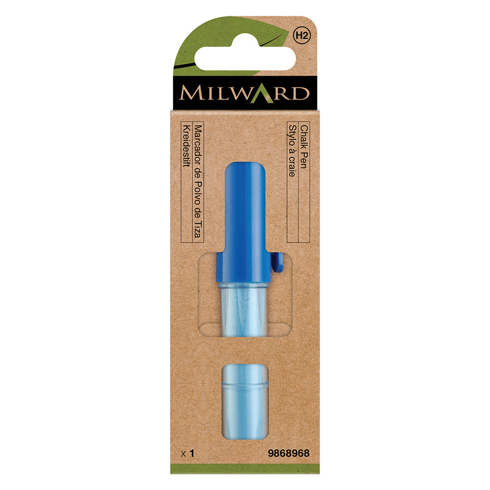 Blue Chaco chalk marking pen with wheel