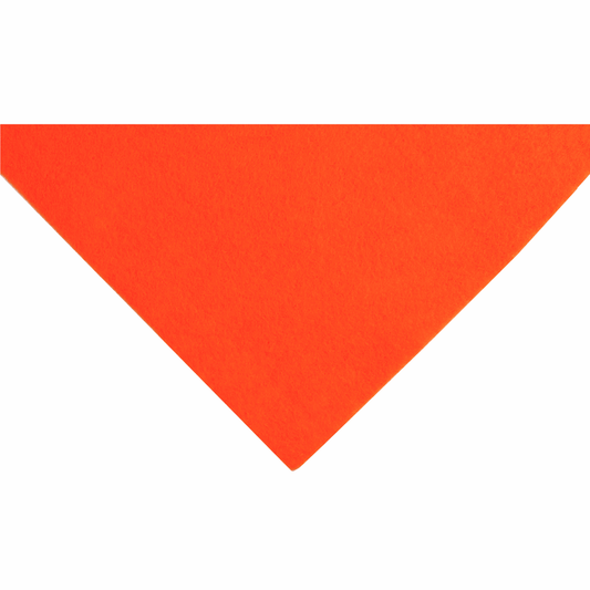 Trimits Orange Acrylic Felt - 23cm x 30cm (Pack of 10)